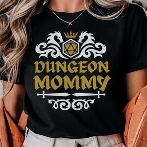 Dungeon Mommy Shirt Geeky DnD Mom Tee